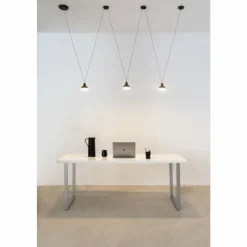 Luminaires Mantra Éclairage Led|Suspension Mantra ANTARES LED Noir, 1 lumière