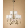 Luminaires Mantra Suspensions|Suspension Mantra LOEWE Brun, 9 lumières