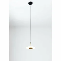 Luminaires Mantra Suspensions|Suspension Mantra ORION LED Laiton, Noir, 1 lumière