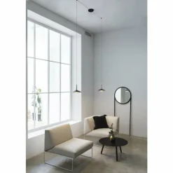 Luminaires Mantra Éclairage Led|Suspension Mantra ORION LED Laiton, Noir, 1 lumière