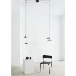 Luminaires Mantra Éclairage Led|Suspension Mantra ORION LED Laiton, Noir, 1 lumière