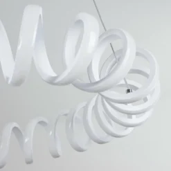 hofstein Éclairage Led|Suspension Maziwa LED Blanc, 1 lumière