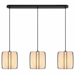 Luminaires Nordlux Suspensions|Suspension Nordlux CARDINE Noir, 3 lumières