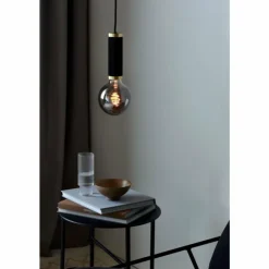 Luminaires Nordlux Suspensions|Suspension Nordlux GALLOWAY Laiton, Noir, 1 lumière