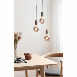 Luminaires Nordlux Suspensions|Suspension Nordlux HANG Gris, 1 lumière