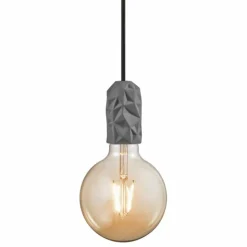 Luminaires Nordlux Suspensions|Suspension Nordlux HANG Gris, 1 lumière