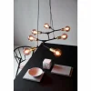Luminaires Nordlux Suspensions|Suspension Nordlux JOSEFINE Noir, 7 lumières