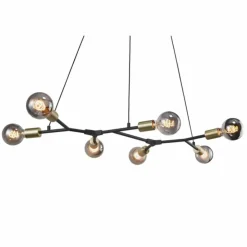 Luminaires Nordlux Suspensions|Suspension Nordlux JOSEFINE Noir, 7 lumières