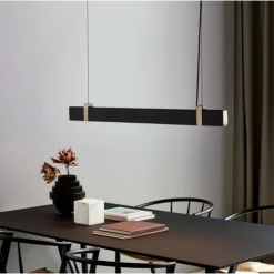 Luminaires Nordlux Suspensions|Suspension Nordlux LILT LED Noir, 1 lumière