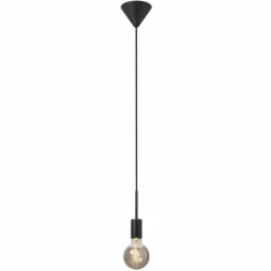 Luminaires Nordlux Suspensions|Suspension Nordlux PACO Noir, 1 lumière