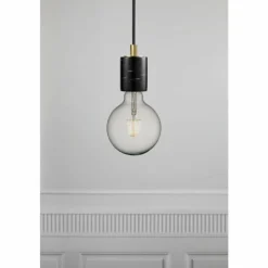 Luminaires Nordlux Suspensions|Suspension Nordlux SIV Laiton, Noir, Blanc, 1 lumière