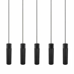Luminaires Nordlux Suspensions|Suspension Nordlux TILO Noir, 5 lumières