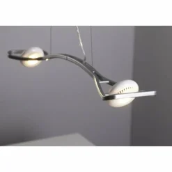 Luminaires Osram Éclairage Led|Suspension Osram Slingshot LED Chrome, 2 lumières