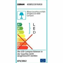 Luminaires Osram Éclairage Led|Suspension Osram Slingshot LED Chrome, 2 lumières
