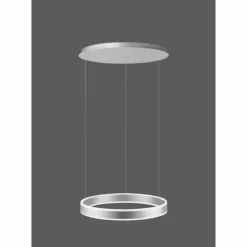 Luminaires Paul Neuhaus Éclairage Led|Suspension Paul Neuhaus ARINA LED Acier inoxydable, 2 lumières, Détecteur de mouvement