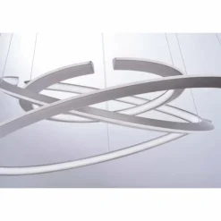 Luminaires Paul Neuhaus Suspensions|Suspension Paul Neuhaus ALESSA LED Argenté, 3 lumières, Télécommandes
