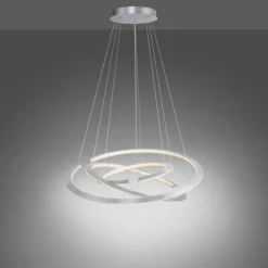 Luminaires Paul Neuhaus Suspensions|Suspension Paul Neuhaus ALESSA LED Argenté, 3 lumières, Télécommandes