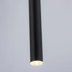Luminaires Paul Neuhaus Éclairage Led|Suspension Paul Neuhaus FLUTE LED Noir, 1 lumière