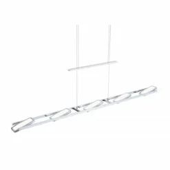 Luminaires Paul Neuhaus Éclairage Led|Suspension Paul Neuhaus ILONA LED Chrome, 5 lumières