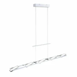 Luminaires Paul Neuhaus Éclairage Led|Suspension Paul Neuhaus ILONA LED Chrome, 5 lumières