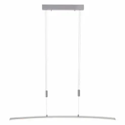 Luminaires Paul Neuhaus Suspensions|Suspension Paul Neuhaus JANINA LED Acier inoxydable, 1 lumière