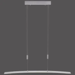 Luminaires Paul Neuhaus Suspensions|Suspension Paul Neuhaus JANINA LED Acier inoxydable, 1 lumière