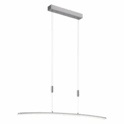 Luminaires Paul Neuhaus Suspensions|Suspension Paul Neuhaus JANINA LED Acier inoxydable, 1 lumière
