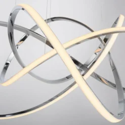 Luminaires Paul Neuhaus Éclairage Led|Suspension Paul Neuhaus KIRIBI LED Chrome, 1 lumière
