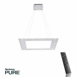 Luminaires Paul Neuhaus Éclairage Led|Suspension Paul Neuhaus PURE-COSMO LED Aluminium, 21 lumières, Télécommandes