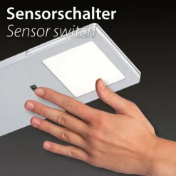 Luminaires Paul Neuhaus Éclairage Led|Suspension Paul Neuhaus PURE-LITE LED Acier inoxydable, 1 lumière