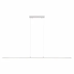 Luminaires Paul Neuhaus Éclairage Led|Suspension Paul Neuhaus PURE-LITE LED Acier inoxydable, 1 lumière