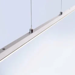 Luminaires Paul Neuhaus Éclairage Led|Suspension Paul Neuhaus PURE-LITE LED Acier inoxydable, 1 lumière