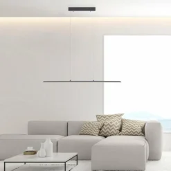 Luminaires Paul Neuhaus Éclairage Led|Suspension Paul Neuhaus PURE-LITE LED Anthracite, 1 lumière
