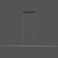 Luminaires Paul Neuhaus Éclairage Led|Suspension Paul Neuhaus PURE-LITE LED Anthracite, 1 lumière