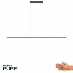 Luminaires Paul Neuhaus Éclairage Led|Suspension Paul Neuhaus PURE-LITE LED Anthracite, 1 lumière
