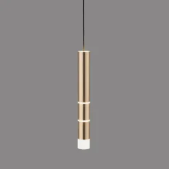 Luminaires Paul Neuhaus Éclairage Led|Suspension Paul Neuhaus PURE-VEGA LED Laiton, 3 lumières