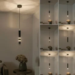 Luminaires Paul Neuhaus Éclairage Led|Suspension Paul Neuhaus PURE-VEGA LED Aluminium, 7 lumières