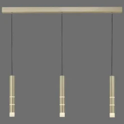 Luminaires Paul Neuhaus Suspensions|Suspension Paul Neuhaus PURE-VEGA LED Laiton, 9 lumières