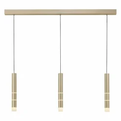 Luminaires Paul Neuhaus Suspensions|Suspension Paul Neuhaus PURE-VEGA LED Laiton, 9 lumières