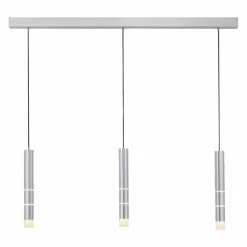 Luminaires Paul Neuhaus Éclairage Led|Suspension Paul Neuhaus PURE-VEGA LED Aluminium, 3 lumières