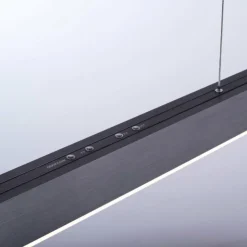 Luminaires Paul Neuhaus Éclairage Led|Suspension Paul Neuhaus PURE-MOTO LED Gris, 3 lumières, Télécommandes