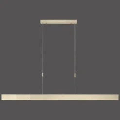 Luminaires Paul Neuhaus Éclairage Led|Suspension Paul Neuhaus PURE-MOTO LED Laiton, 3 lumières, Télécommandes