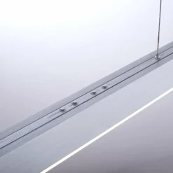 Luminaires Paul Neuhaus Éclairage Led|Suspension Paul Neuhaus PURE-MOTO LED Aluminium, 3 lumières, Télécommandes