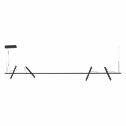 Luminaires Paul Neuhaus Éclairage Led|Suspension Paul Neuhaus PURE-TUTUA LED Noir, 4 lumières