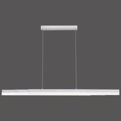 Suspension Paul Neuhaus Q-TOWER LED Aluminium, 3 lumières, Télécommandes