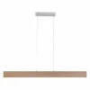 Suspension Paul Neuhaus Q-TIMBER LED Bois clair, 1 lumière, Télécommandes
