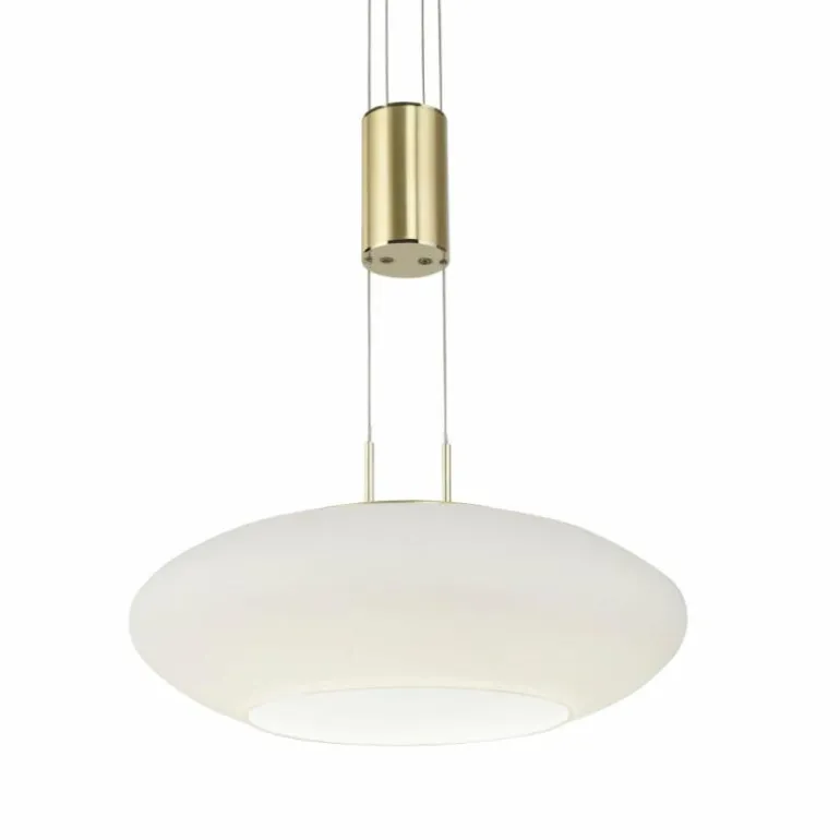 Suspension Paul Neuhaus Q-ETIENNE LED Laiton, 1 lumière, Télécommandes