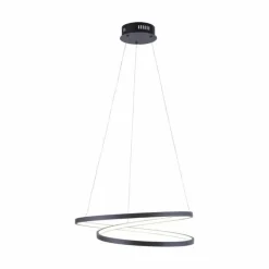 Luminaires Paul Neuhaus Suspensions|Suspension Paul Neuhaus ROMAN LED Noir, 1 lumière
