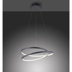 Luminaires Paul Neuhaus Suspensions|Suspension Paul Neuhaus ROMAN LED Noir, 1 lumière