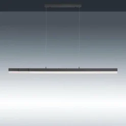 Luminaires Paul Neuhaus Éclairage Led|Suspension Paul Neuhaus SINA LED Noir, 3 lumières